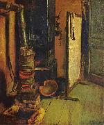 Eugene Delacroix Eine Ecke des Ateliers Sweden oil painting artist